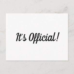 Het is officieel! Aankondiging van het Elopement W