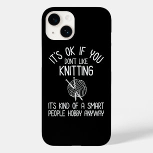 Het Is OK Als Je Niet Van Breien Houdt Case-Mate iPhone 14 Hoesje
