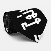 Het is OK ♦ Mai Pen Rai in het Thaise Taalscript ♦ Stropdas (Opgerold)