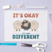 Het is OK om een andere uitnodiging te zijn Tissuepapier (Craft)