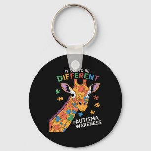 Het Is Ok Om Een Beetje Anders Te Zijn Giraffe Aut Sleutelhanger