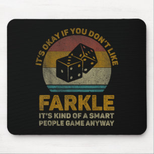 Het Is Oké Als Je Farkle Vintage Farkle D Niet Leu Muismat