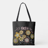 Het Is Oké Boho Bloem Tas (Achterkant)