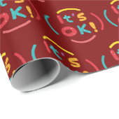 Het is oké! cadeaupapier (Rol Hoek)