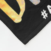 Het is oké om anders Giraffe puzzel autisme AWA zi Fleece Deken (Hoek)