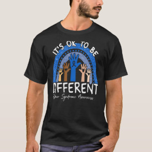 Het is oké om een ander Usher Syndrome bewustzijn  T-shirt