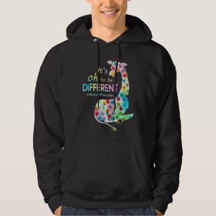 Het is oké om een andere autisme-bewustwording te hoodie