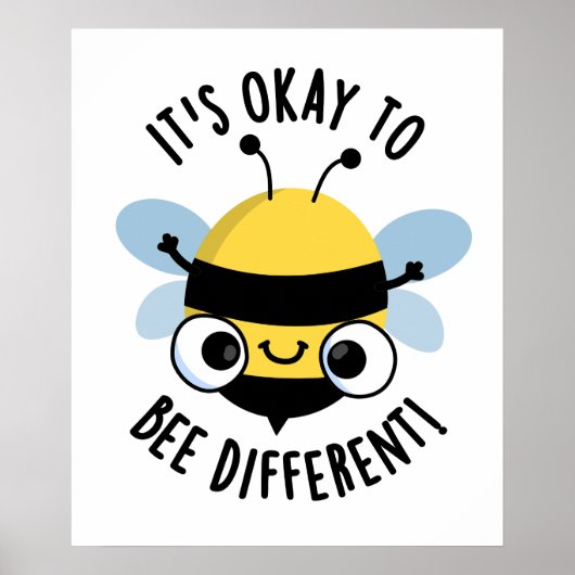 Het is oké om een andere grappige bug woordspeling poster (Voorkant)