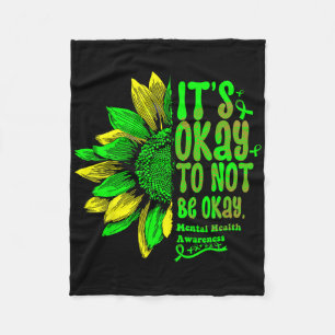Het is oké om geen goede geestelijke gezondheid te fleece deken