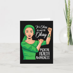 Het is oké om geen goede geestelijke gezondheid te kaart