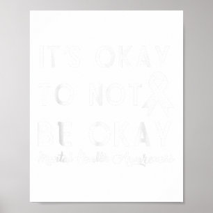 Het is oké om geen goede Shirt te zijn. Poster
