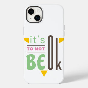 Het is oké om niet in orde te zijn. Case-Mate iPhone 14 plus hoesje