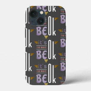 Het is oké om niet in orde te zijn. iPhone 13 mini hoesje