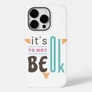 Het is oké om niet in orde te zijn. Case-Mate iPhone 14 pro hoesje
