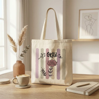 Het Is Oké Om Sterke Emoties Te Hebben Mentale Gez Tote Bag