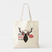 Het is oké om te zeggen hoe tote bag (Achterkant)