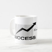 Het is oké: omarm positiviteit en kalmte koffiemok (Voorkant links)