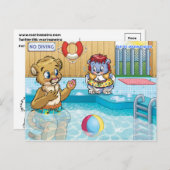 Het is oké, Papa heeft je. Briefkaart (Voorkant / Achterkant)