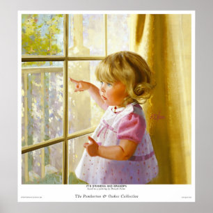 Het is oma en opa poster