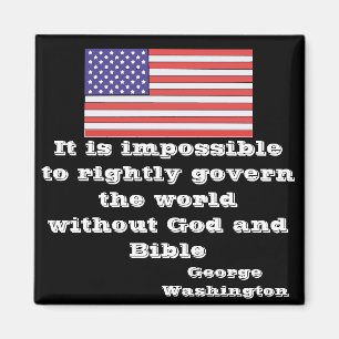 Het is onmogelijk om met recht de wereld te bestur magneet