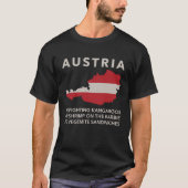 Het is Oostenrijk Mate niet Australië Europees lan T-shirt (Voorkant)
