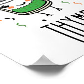 Het is Party Thyme Herb Pun Poster (Hoek)