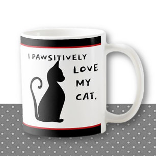 Het is Pawsome! Het plezier van Cat Lover Koffiemok