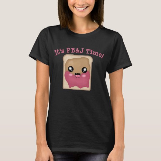 Het is Peanut Butter Jelly Time T-shirt (Voorkant)