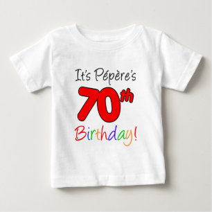 Het is Pepere's 70ste verjaardag
