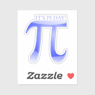 Het is Pi Day! Sticker