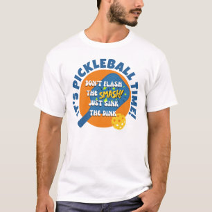 HET IS PICKLEBALL TIJD Leuk Pickleball  T-shirt