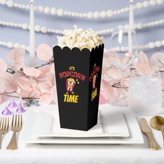 Het is Popcorn Tijd Grappig Bedankdoosjes (Huwelijk)