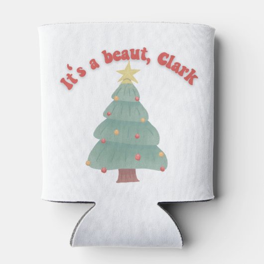 Het is prachtig, Clark Funny Kerstfilm Cute Blikjeskoeler (Achterkant)