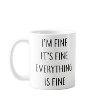 Het is prima dat alles goed is