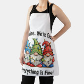 Het is prima dat alles goed is... schort (Insitu)