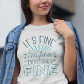 Het is prima dat ik een boete heb t-shirt