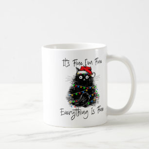 Het Is Prima Ik Ben Prima Alles Is Prima Kerstmis Koffiemok