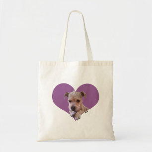 Het is Puppy Love! canvas tas (foto)