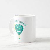 Het is Racket Science Funny Padel Tennis Koffiemok (Voorkant links)
