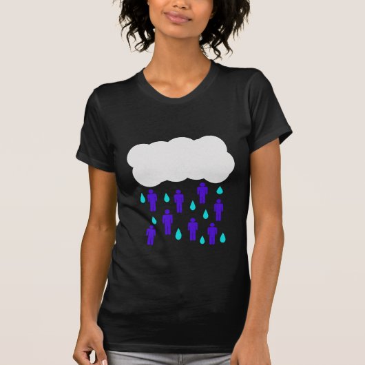 Het is Raining Mannen T-Shirt (Voorkant)
