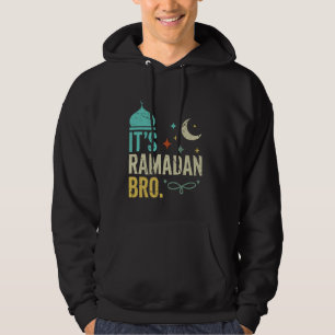 Het is Ramadan Bro Islamitisch Vasten Moslim Ramad Hoodie