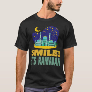 Het is Ramadan Bro Smile Moslim Fasting Month Rama T-shirt