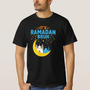 Het is Ramadan Bruh Moslim Ramadan Mubarak Eid Man T-shirt