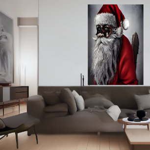 Het is Santa Claus   AI Art Poster