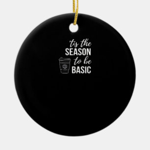 Het Is Seizoen Om Basis Te Hebben Keramisch Ornament