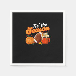 Het Is Seizoen Pompoen Kruiden Latte Halloween Her Servet