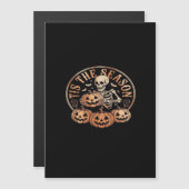 Het Is Seizoen Sneeuwscooter Rood Geruit (Voorkant / Achterkant)