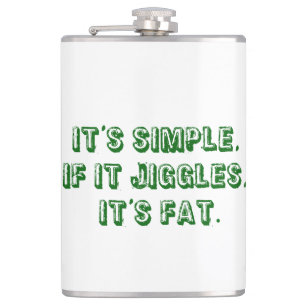 Het is simpel heupfles