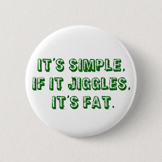 Het is simpel ronde button 5,7 cm