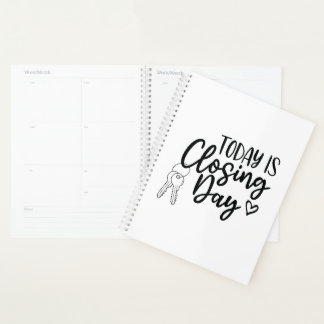 Het is slotdag vastgoedplanner planner
